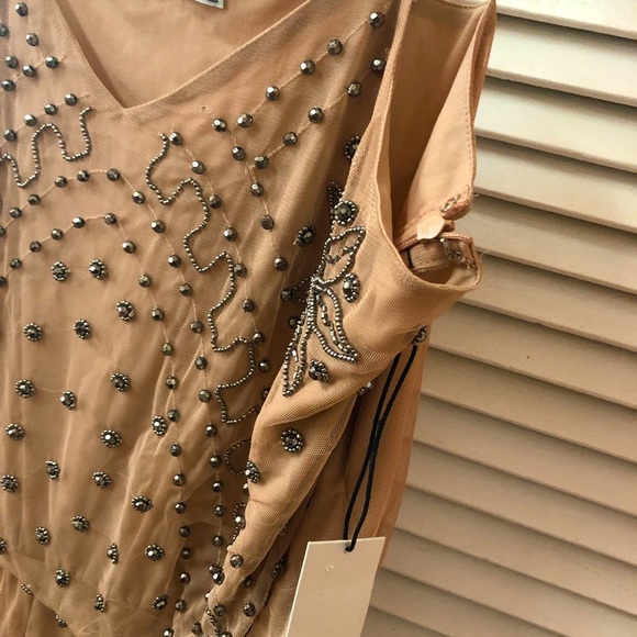 DEX. nude rompers with sparkles - Picture 2 of 7